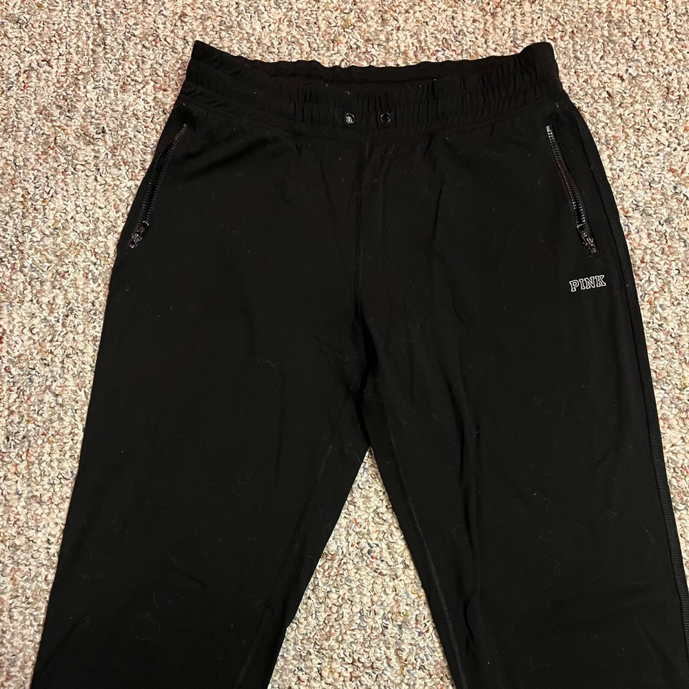black joggers
